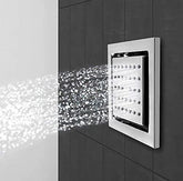 Square Wall Jet Shower with Concealed Body & Adjustable Angle - Marcoware