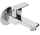 Quadra Long Body Tap with Chrome Wall Flange - Marcoware