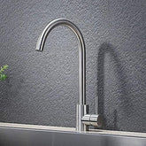 Rico Brushed Steel Kitchen Faucet Mixer - Marcoware