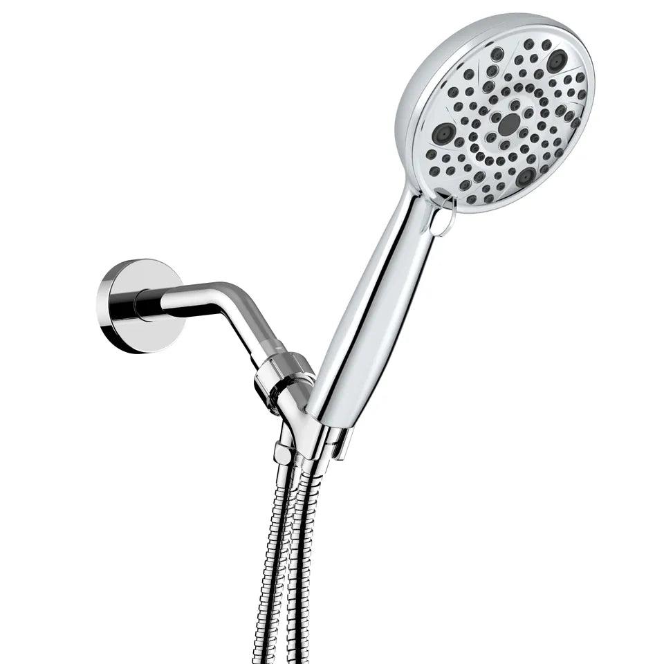 8 Mode Hand shower With Hose & Overhead Shower Adapter - Marcoware