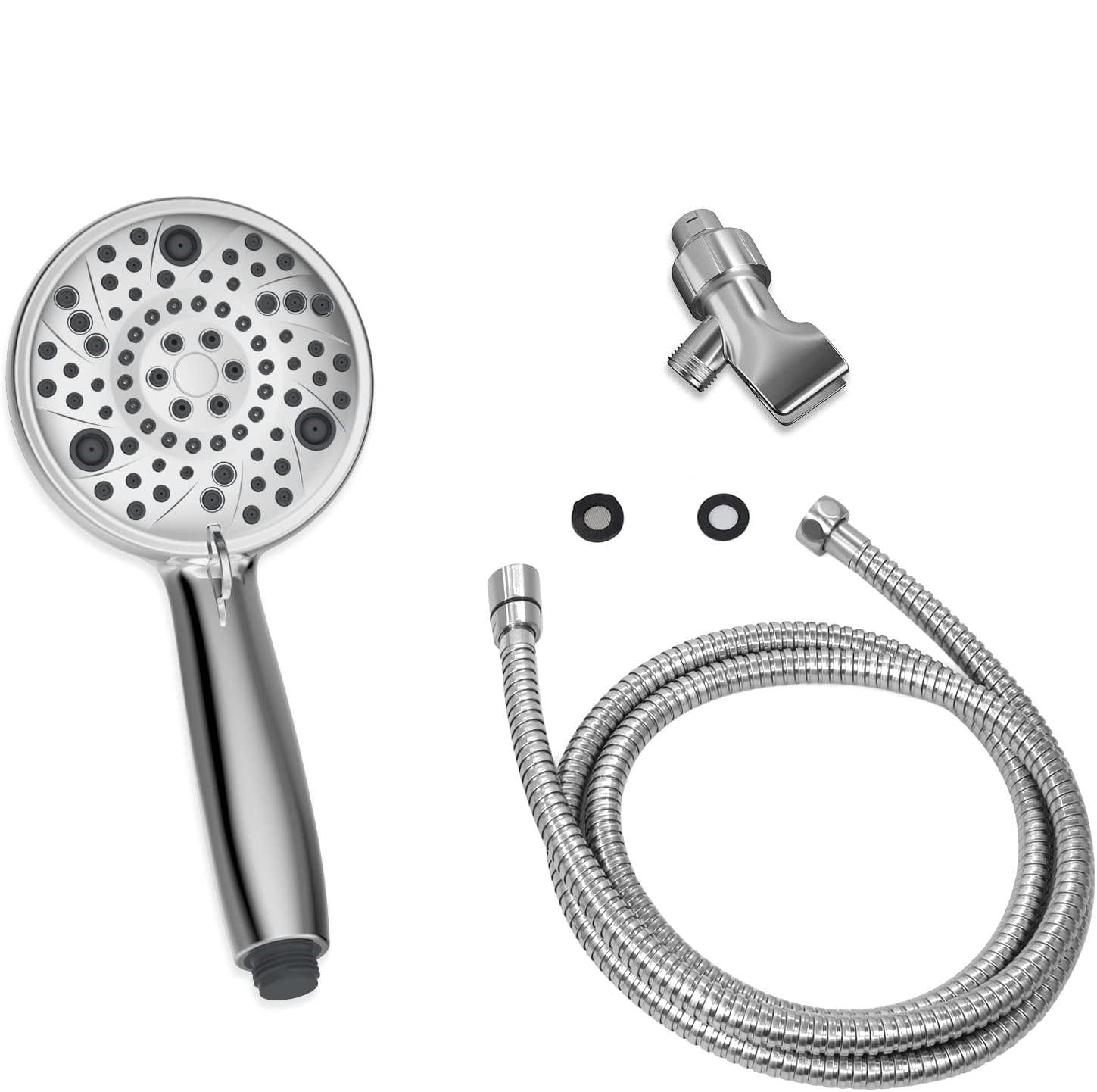 8 Mode Hand shower With Hose & Overhead Shower Adapter - Marcoware