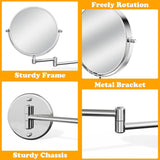 Adjustable Magnifying Bathroom Mirror - Marcoware