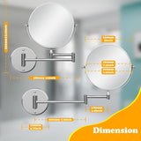 Adjustable Magnifying Bathroom Mirror - Marcoware