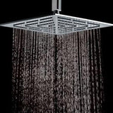 Amaze Square Stainless Steel Chrome Shower Head - Marcoware