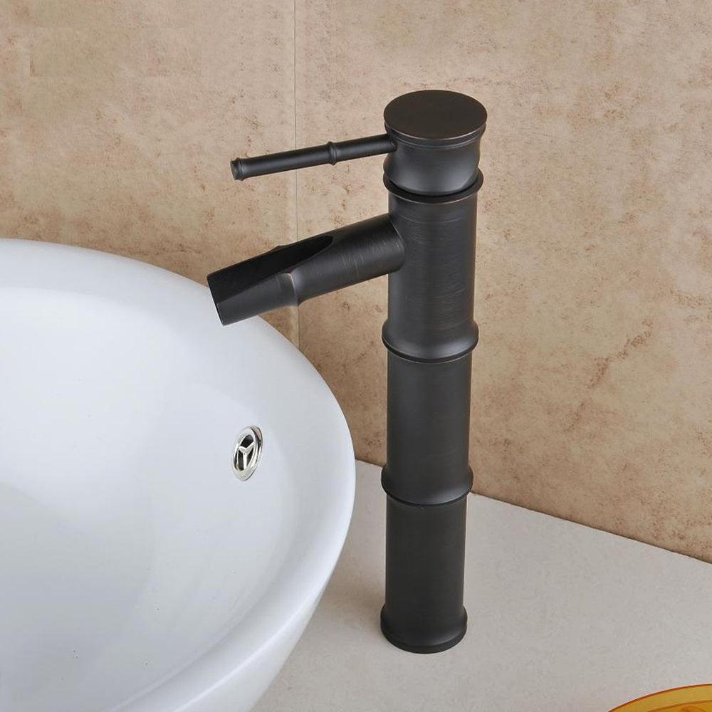 Antique Bamboo Waterfall Basin Mixer - Marcoware