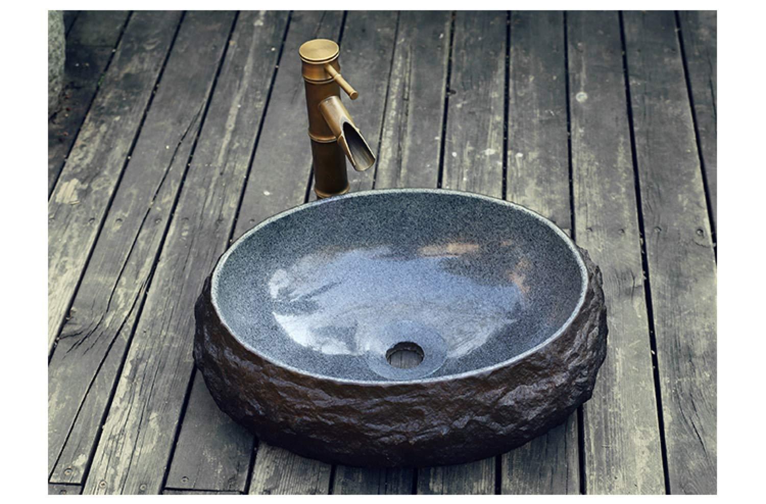 Antique Bamboo Waterfall Basin Mixer - Marcoware