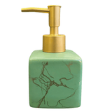 Ceramic Antique Marble Finish Soap / Oil Dispenser - Marcoware