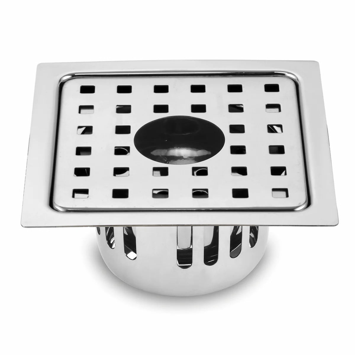 304 SS Dice Floor Drain with Anti-Cockroach Trap & Lock