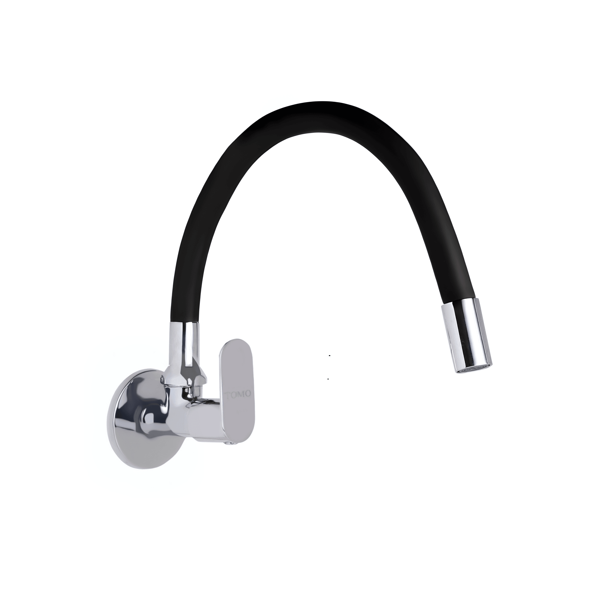 Pearl Kitchen Sink Tap with Ultra flexible Spout, Wall Mount - Marcoware
