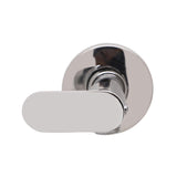 Sleek Chrome Angle Valve with Wall Flange - Marcoware