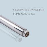 Sleek Round Brass Hand Shower , Chrome - Marcoware