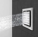 Square Wall Jet Shower with Concealed Body & Adjustable Angle - Marcoware