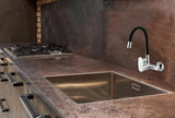 Wall Mounted Sink Mixer with Flexible 360° Swivel Spout - Marcoware