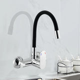 Wall Mounted Sink Mixer with Flexible 360° Swivel Spout - Marcoware