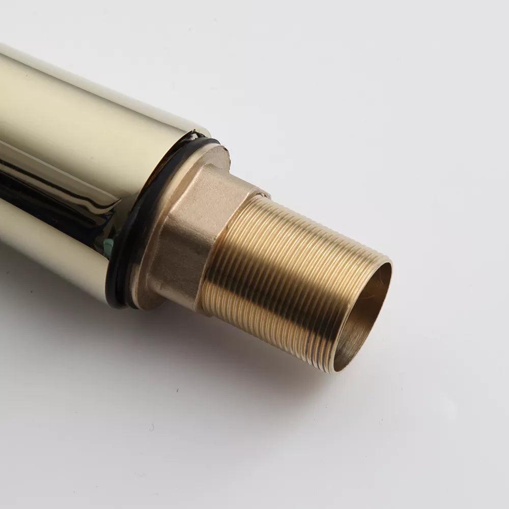 Waterfall Design Single Lever Basin Mixer with Hot & Cold Pipes - Marcoware