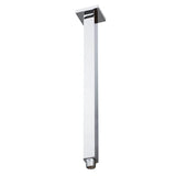 12 - Inch Square Ceiling Shower Arm with Flange - Marcoware
