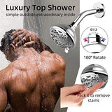 4" Ivy Overhead Shower, Multi Function With Mist - Marcoware