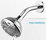 4" Ivy Overhead Shower, Multi Function With Mist - Marcoware