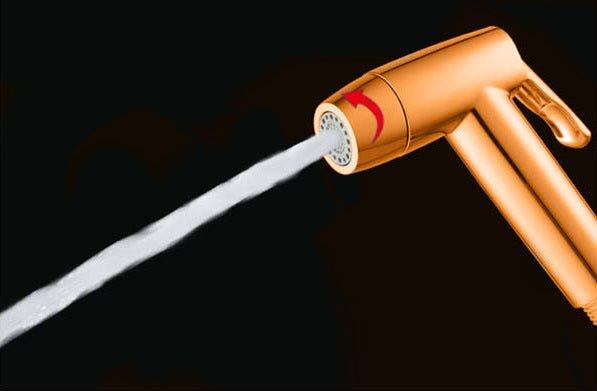 ABS Dual Flow Health Faucet - Rose Gold - Marcoware