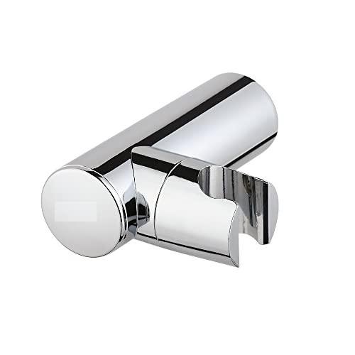 ABS Plastic Wall Mounted Hook for Faucet and Hand Shower (Adjustable Angle), Chrome Finish - Marcoware