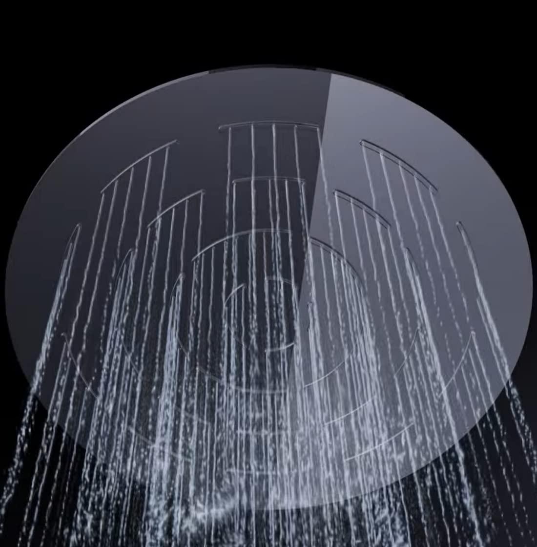 Amaze Round Stainless Steel Chrome Shower Head - Marcoware