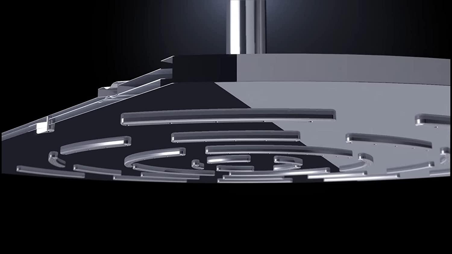 Amaze Round Stainless Steel Chrome Shower Head - Marcoware