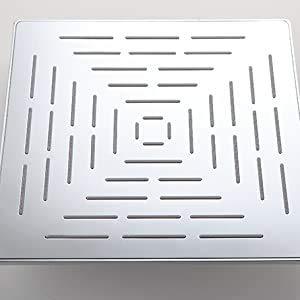 Amaze Square Stainless Steel Chrome Shower Head - Marcoware
