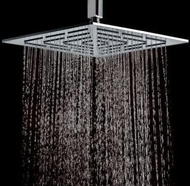 Amaze Square Stainless Steel Chrome Shower Head - Marcoware