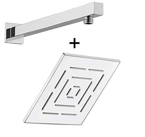 Amaze Square Stainless Steel Chrome Shower Head - Marcoware
