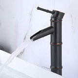 Antique Bamboo Waterfall Basin Mixer - Marcoware