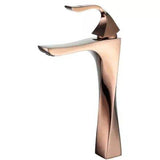 Antique Brass Twisty Tall Basin Mixer - Marcoware