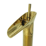 Antique Waterfall Design Joystick Basin Mixer - Marcoware