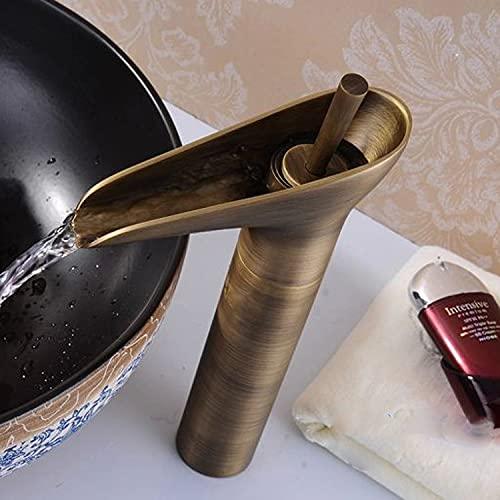 Antique Waterfall Design Joystick Basin Mixer - Marcoware