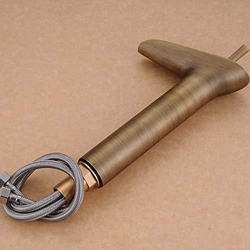 Antique Waterfall Design Joystick Basin Mixer - Marcoware