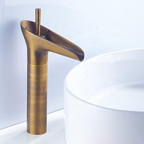 Antique Waterfall Design Joystick Basin Mixer - Marcoware