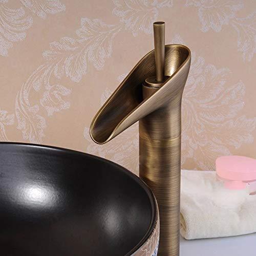 Antique Waterfall Design Joystick Basin Mixer - Marcoware