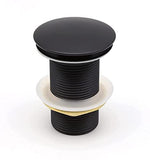 Black Brass Pop - Up Waste Coupling - Marcoware