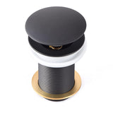 Black Brass Pop - Up Waste Coupling - Marcoware