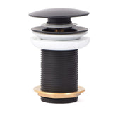 Black Brass Pop - Up Waste Coupling - Marcoware