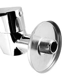 Chrome Brass Long Body Tap with Wall Flange - Marcoware