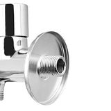 Chrome Polished Brass Fusion 2 - Way Long Nose Tap Faucet - Marcoware