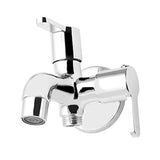Chrome Polished Brass Fusion 2 - Way Long Nose Tap Faucet - Marcoware