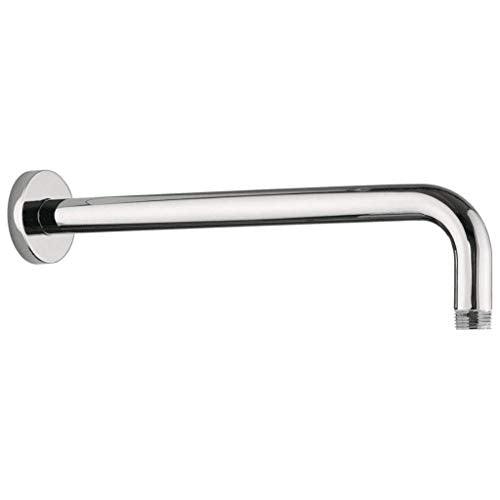 Chrome Round Shower Arm with Wall Flange - Marcoware