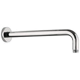 Chrome Round Shower Arm with Wall Flange - Marcoware