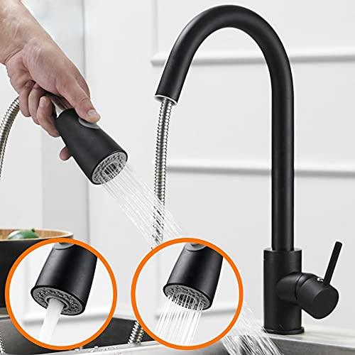 Compact Dual Flow Kitchen Faucet Mixer - Marcoware