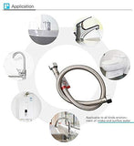 Flexible Braided Connection Pipe with Built - in Spanner for Water Heater & Basin Valve - Marcoware