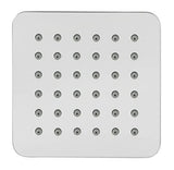 Heavy Duty Stainless Steel Trident Square Shower (Chrome) - Marcoware