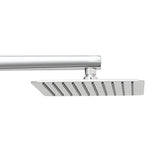 Heavy Duty Stainless Steel Trident Square Shower (Chrome) - Marcoware