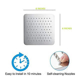 Heavy Duty Stainless Steel Trident Square Shower (Chrome) - Marcoware