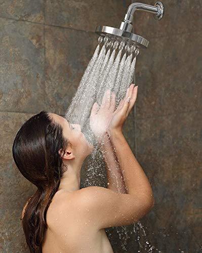 High Density Mist Jet Shower Head, 9 Inches, Chrome - Marcoware